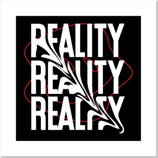 REALITY FAKE Posters and Art